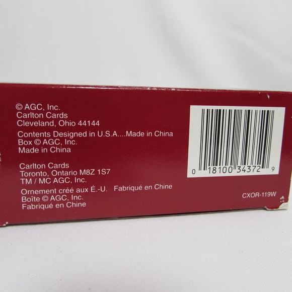 Hoopy Holiday Basketball Reindeer Ornament Heirloom Collection 3.25" - Picture 5 of 5